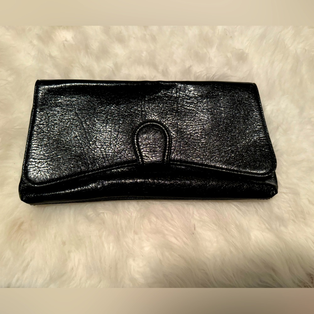 🖤Express Faux Leather Clutch Zebra Lining 🖤